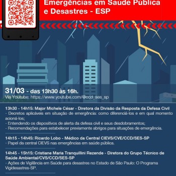 Emergências em Saúde Pública e Desastres - ESP